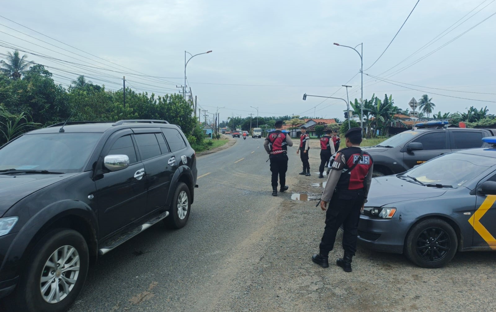 Sat Samapta Polres Lampung Tengah Bagi Dua Regu Patroli KRYD, Sisir Jalintengsum hingga Padang Ratu