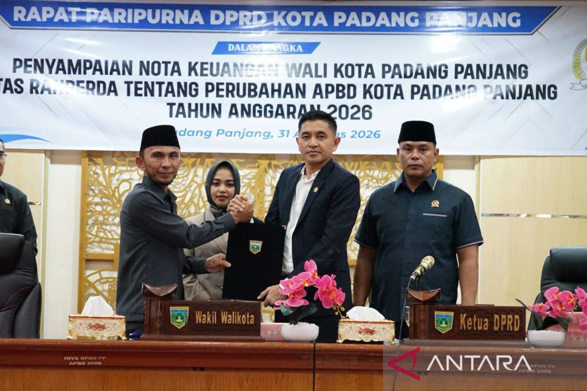 Pemkot Padang Panjang Siapkan Belanja Rp 621,83 Miliar untuk Perkuat SDM, Ekonomi, dan Infrastruktur
