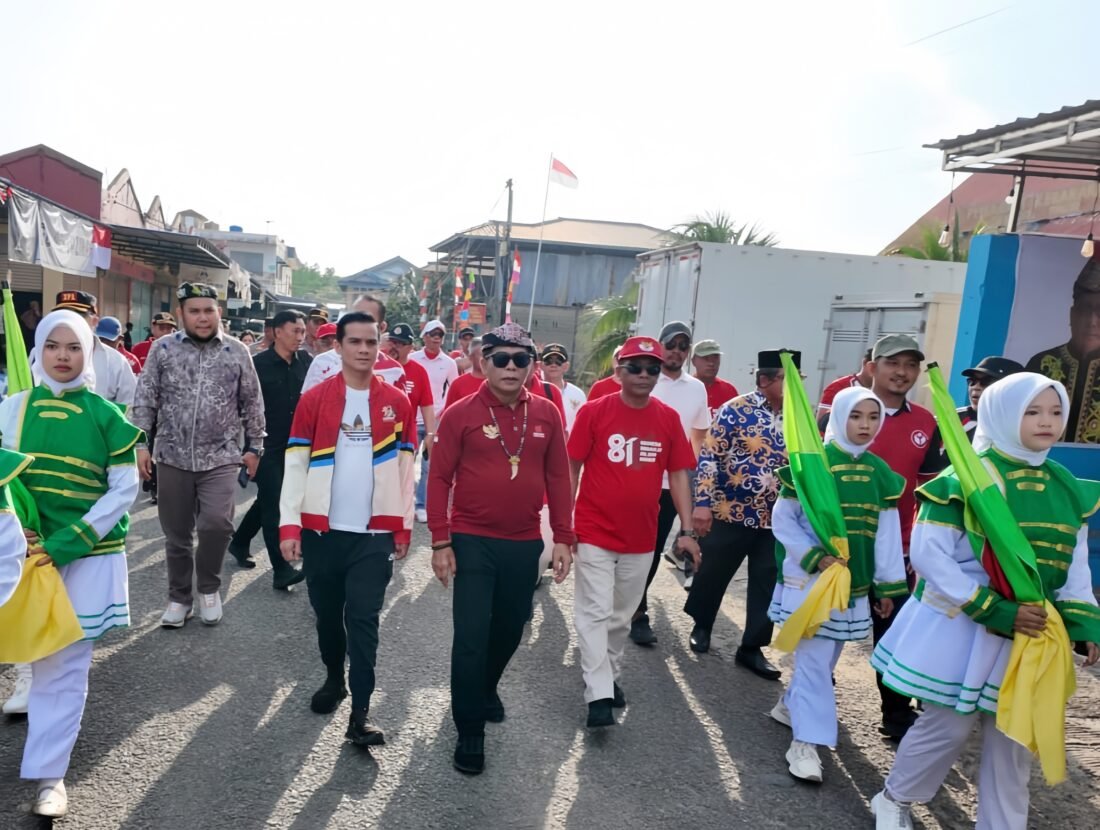 Bendera Merah Putih 81 Meter Dibentangkan di Sebatik, Gubernur Kaltara: Perbatasan adalah Beranda Depan Indonesia