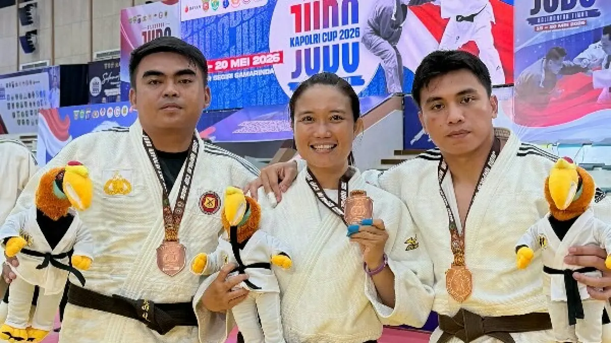 Tiga Personel Polda Sulut Raih Medali Perunggu di Kejuaraan Judo Kapolri Cup 2026, Ini Cerita di Baliknya