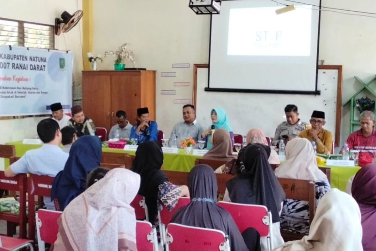 Pemkab Natuna Edukasi Orangtua Siswa SDN 007 Ranai Darat soal Dampak Kekerasan dan Perundungan pada Anak