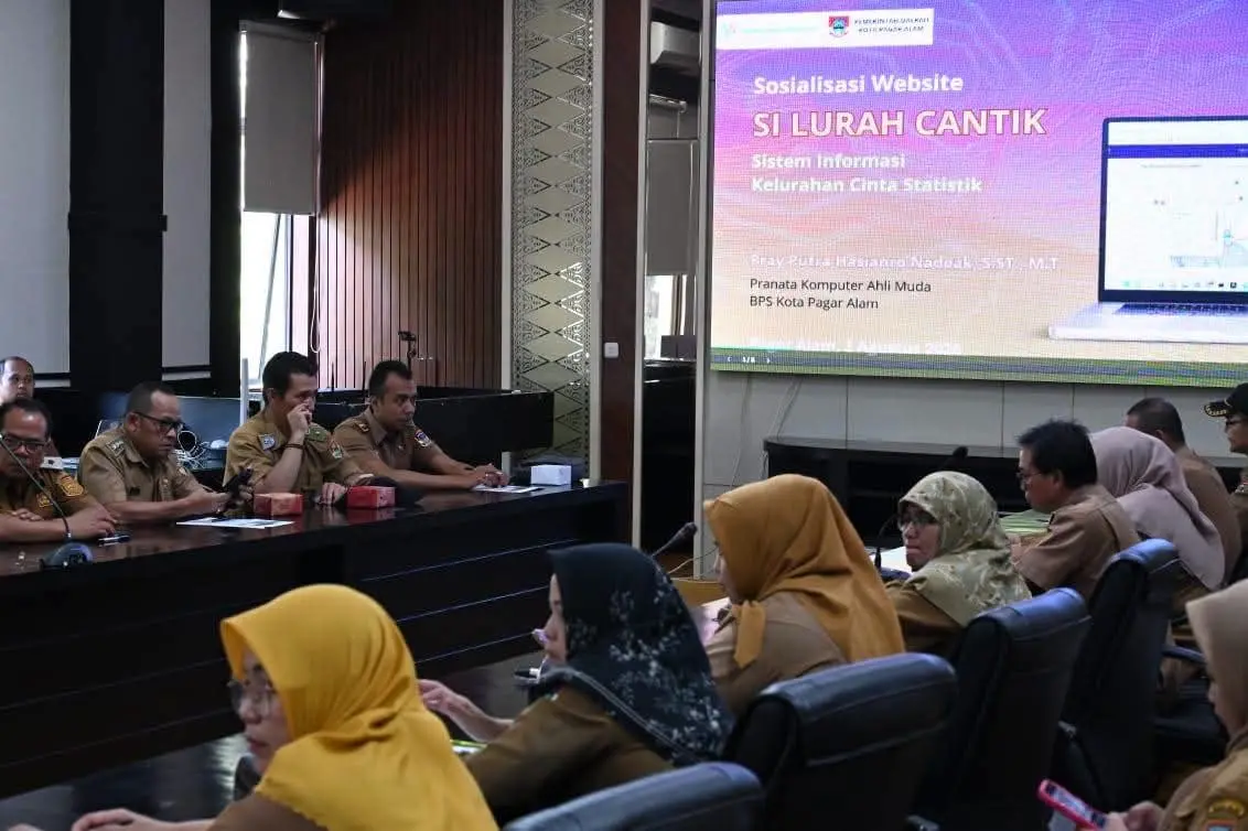 Pemkot Pagar Alam Luncurkan Program Si Lurah Cantik untuk Wujudkan Kelurahan Digital Berbasis Data pada 2026