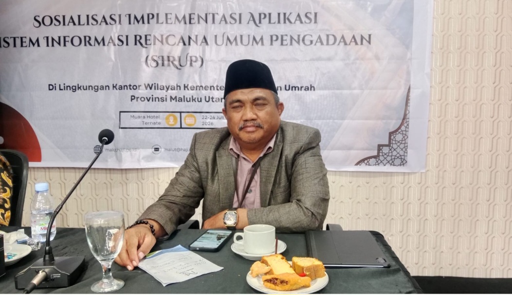Kanwil Kemenhaj Malut Gelar Sosialisasi SiRUP, Targetkan Seluruh Satuan Kerja Mampu Operasikan Sendiri pada 2027
