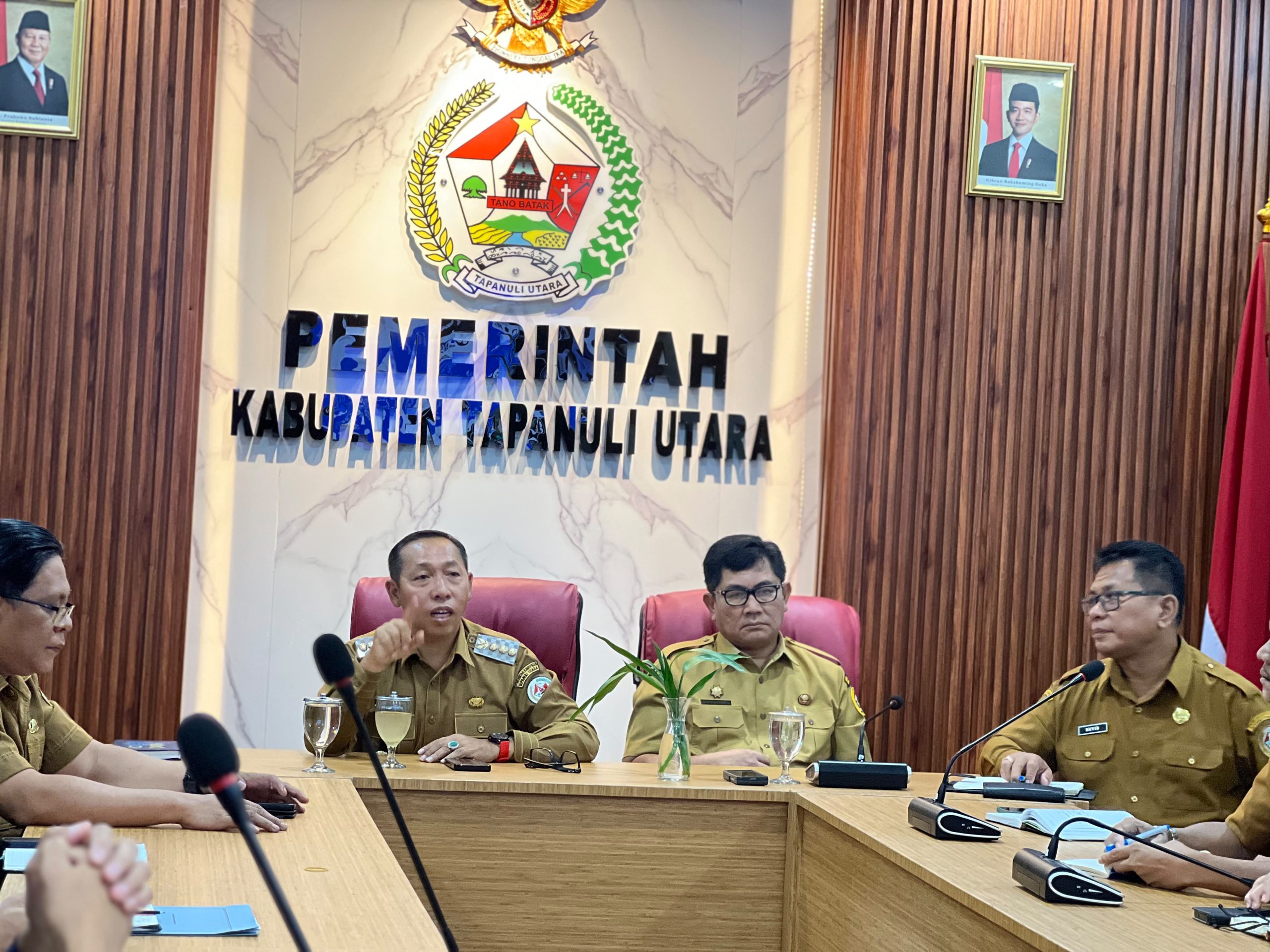 Bupati Tapanuli Utara Ikuti Rakor Bersama Mendagri, Komit Jaga Stabilitas Harga dan Dukung Program Tiga Juta Rumah