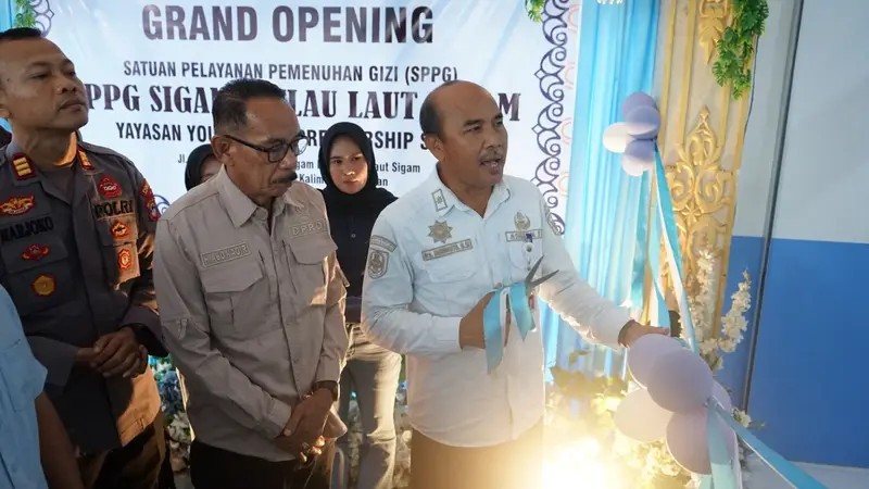 SPPG Sigam Resmi Beroperasi di Kotabaru, Yayasan Youth Entrepreneurship School Targetkan Puluhan Unit untuk Wilayah 3T