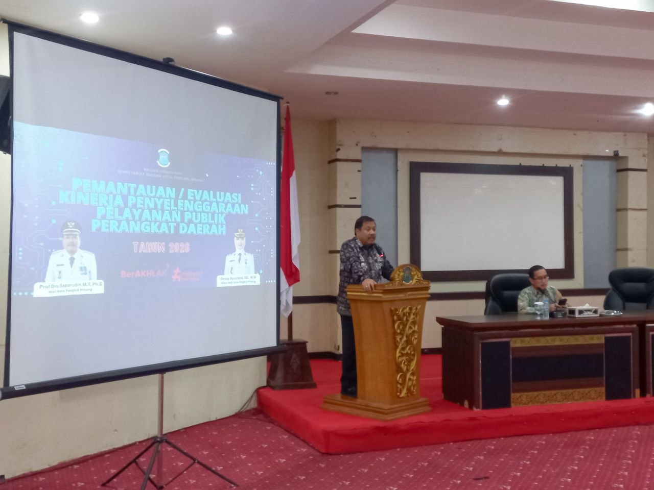 Wali Kota Pangkalpinang Akui Banyak OPD Terlambat dan Asal-asalan Laporkan Evaluasi Pelayanan Publik
