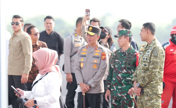 1.009 Personel Gabungan TNI-Polri Dikerahkan Amankan Kunjungan Wapres Gibran di Palembang, Fokus di Tiga Lokasi