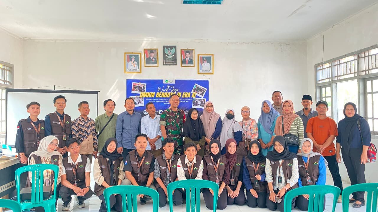 Mahasiswa KKN Gelar Pelatihan AI untuk UMKM di Kelurahan Kedaung, Warga Diajak Praktik Langsung Bikin Konten Promosi