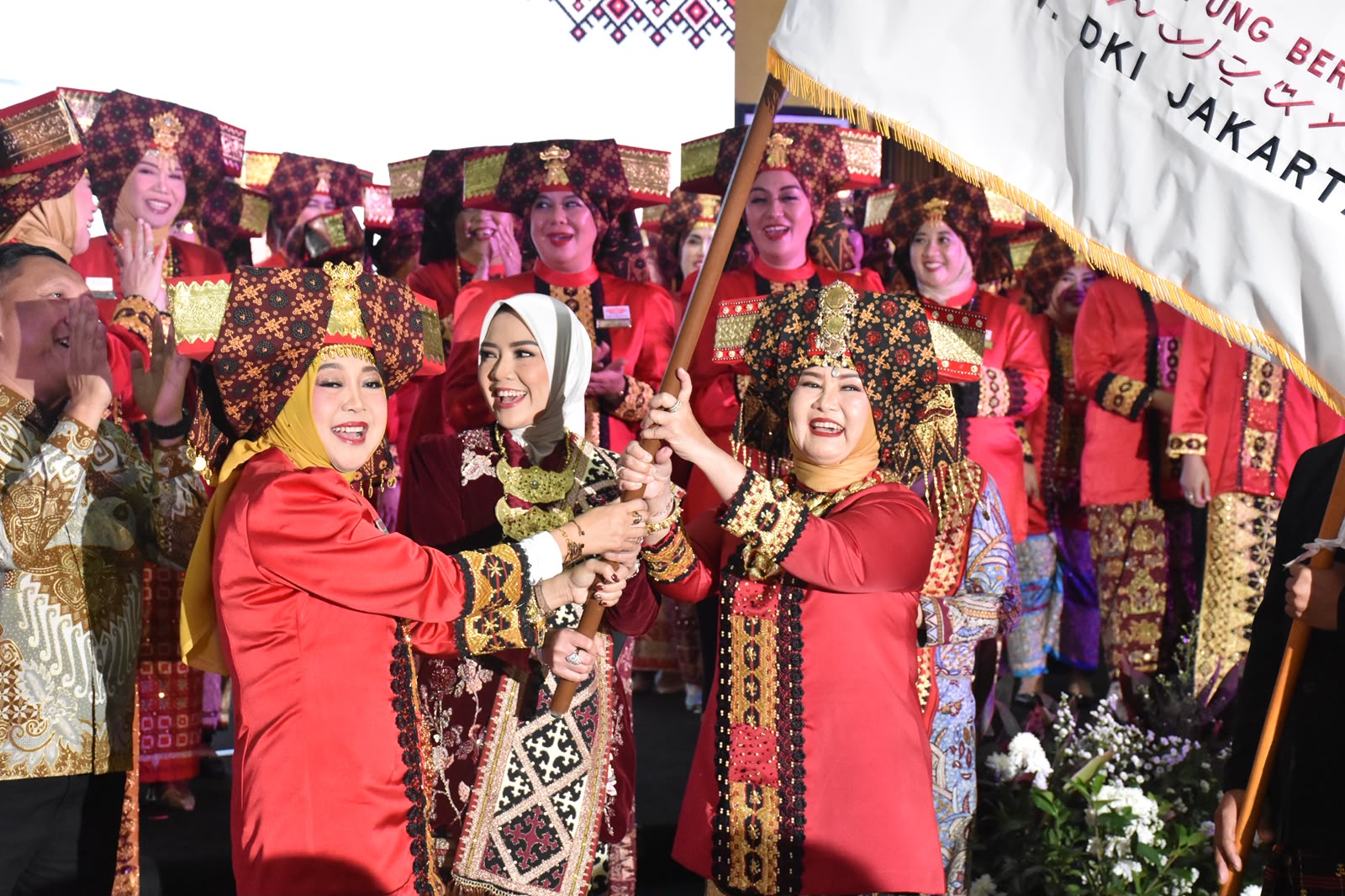 Ketum Mighrul Lappung Bersatu Dwita Ria Gunadi Kenalkan Budaya Lampung di Jakarta, Didukung TP PKK Lampung