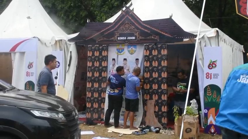 Kontingen Kwarda Jambi Tiba di Cibubur untuk Jamnas XII 2026, Stan Pameran Potensi Daerah Langsung Disiapkan