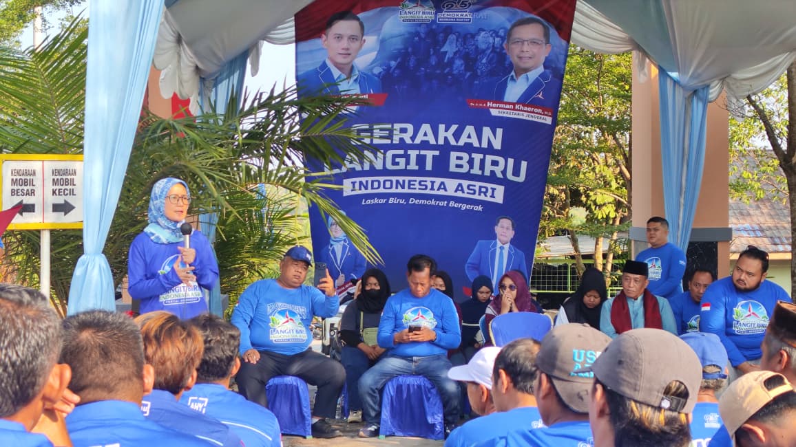 Demokrat Cilegon Gelar Aksi Bersih Lingkungan di Kalitimbang, 140 Orang Ikut Gotong Royong