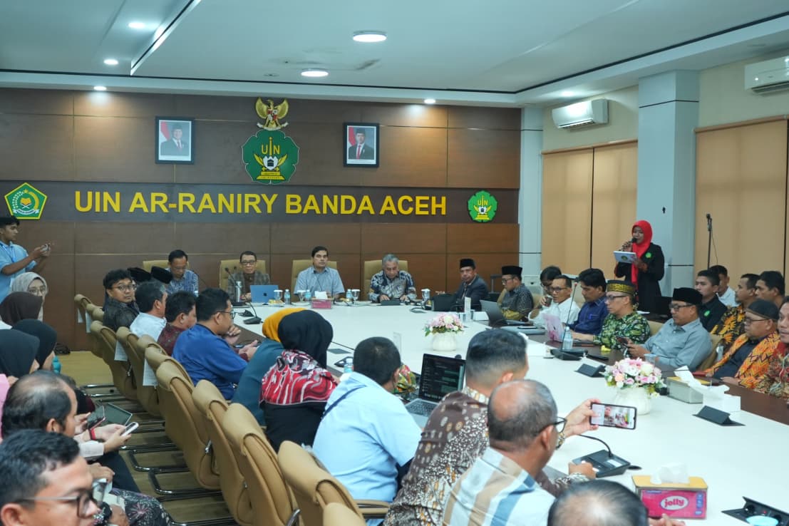 UIN Ar-Raniry Banda Aceh Hanya Terpaut 0,40 Poin dari Predikat Informatif, Enam Langkah Strategis Disiapkan