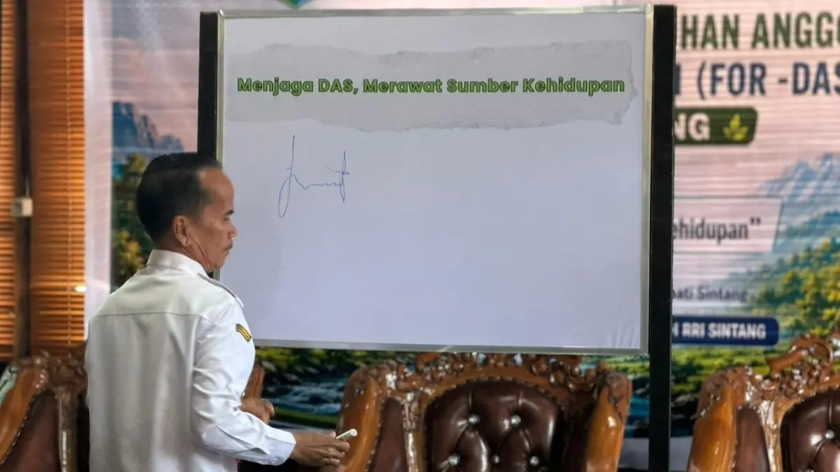 Pemkab Sintang Bentuk Forum DAS untuk Atasi Banjir dan Kerusakan Lingkungan, Ini Tugasnya