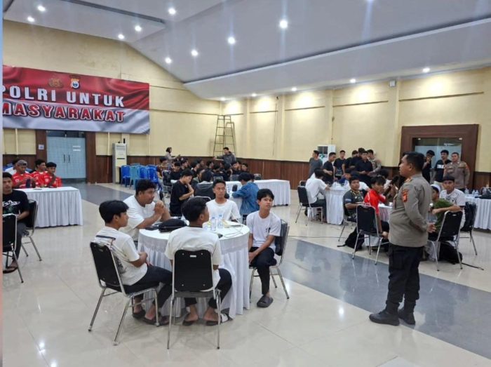Polres Ternate Gelar Turnamen E-Sport Mobile Legends di Hari Bhayangkara ke-80, 14 Tim Lokal Siap Bertanding