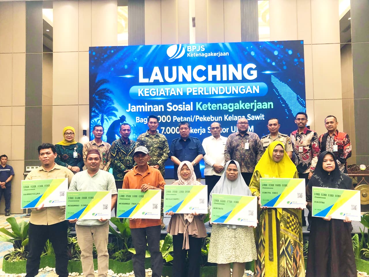 Gubernur Bangka Belitung Luncurkan Jaminan Sosial untuk 12.000 Pekerja Rentan dan Pelaku UMKM, Biaya Pakai DBH Sawit