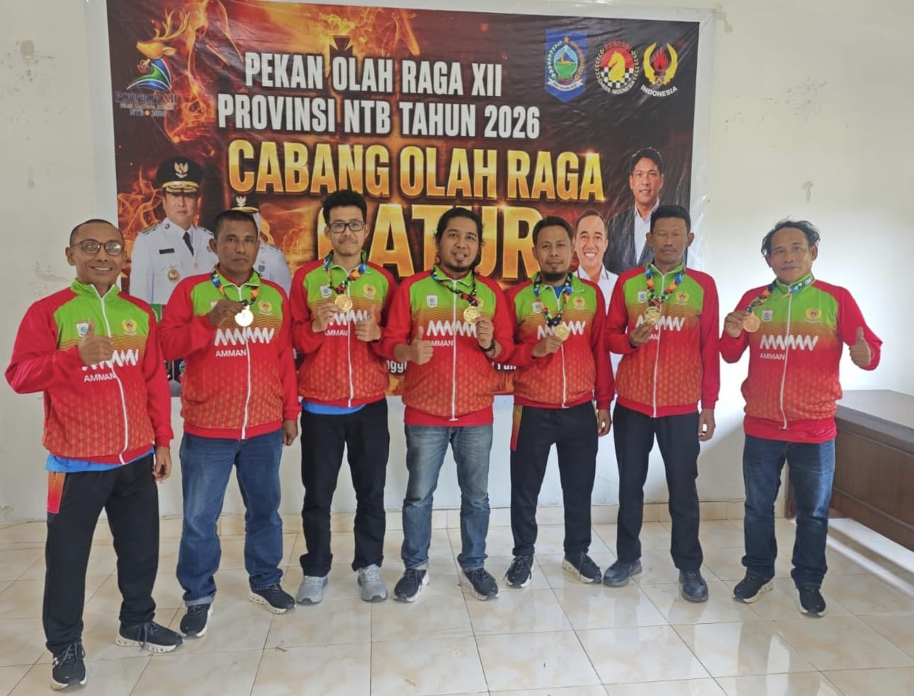 Porprov NTB 2026: Atlet Catur Sumbawa Barat Raih Emas dari Catur Cepat Beregu Putra, Total Tiga Medali Terkumpul
