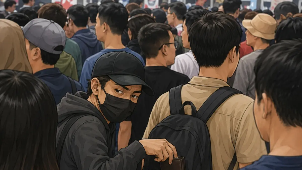 Pencopet Beraksi di Kerumunan Perayaan Ultah Jokowi ke-65 di Solo, Tiga Warga Jadi Korban Sebelum Pelaku Diamankan Polisi