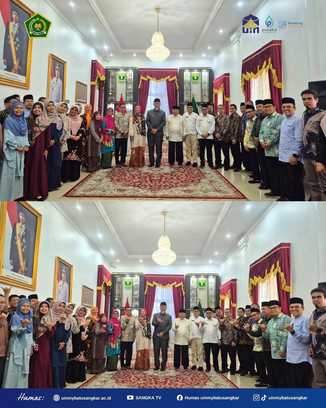 7.080 Buku Sastra Klasik Tamil Hibah Pemerintah India Diserahkan ke 26 Perguruan Tinggi dan Lembaga di Sumatera Barat