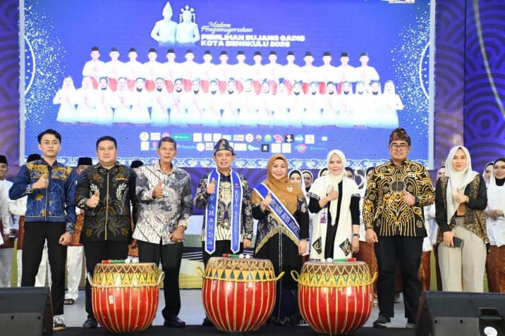 Wali Kota Dedy Wahyudi Buka Malam Penganugerahan Bujang Gadis Kota Bengkulu 2026, Siapkan 36 Finalis Jadi Duta Pariwisata
