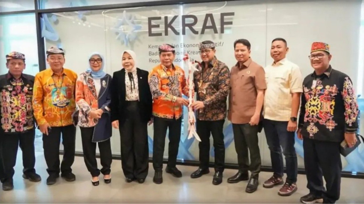 DPRD Kaltara Dampingi Gubernur Audiensi ke Kemenekraf, Dorong Ekonomi Kreatif Tembus Pasar Nasional