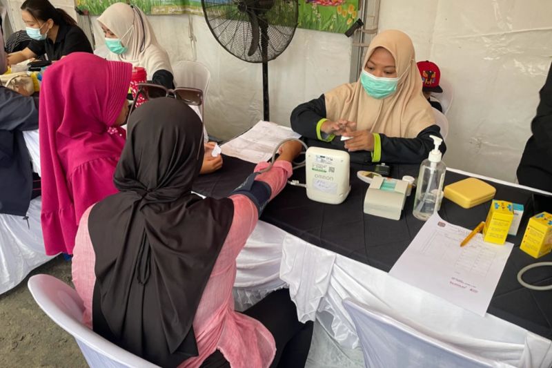 Bank Indonesia dan GenBI Kaltara Gelar Pemeriksaan Kesehatan Gratis di CFD Tarakan, 100 Warga Ikut serta