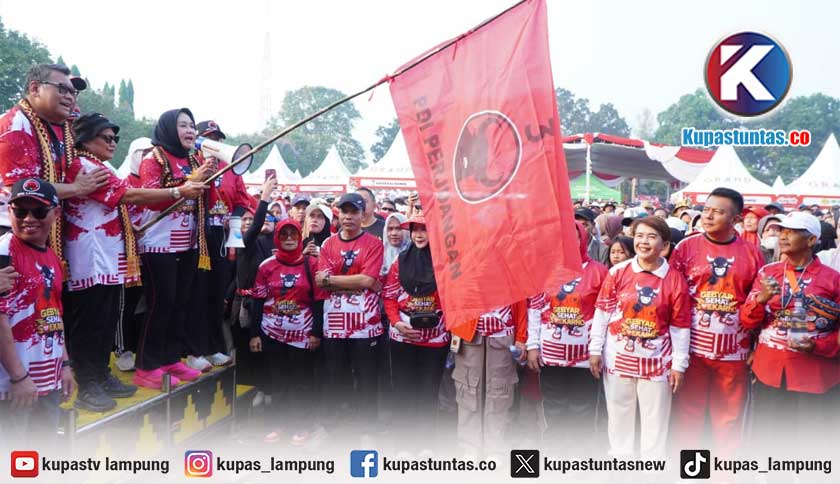 Gebyar Sehat Soekarno di Lampung Tengah: PDI Perjuangan Ajak 2.000 Warga Hidup Sehat, Donor Darah, hingga Peringati Kudatuli