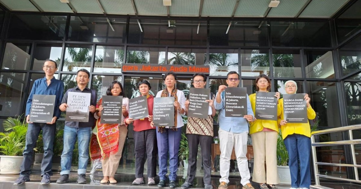 Warga Dairi Gugat Kementerian LH ke PTUN Jakarta, Nilai Izin Baru Tambang DPM Abaikan Putusan MA