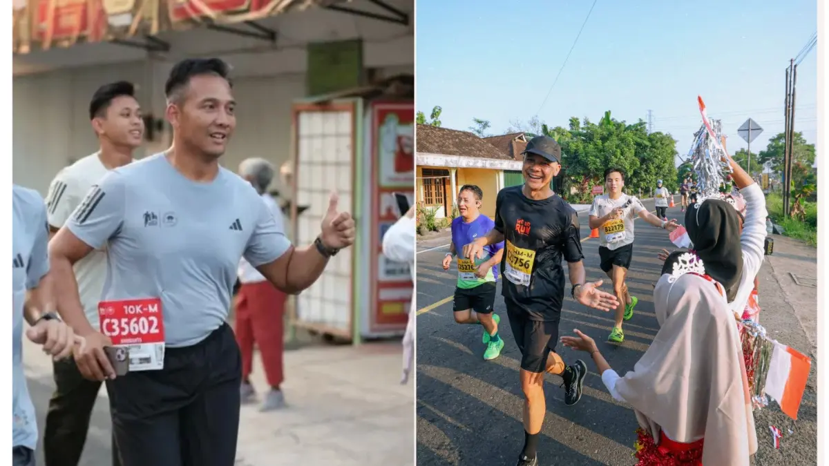 Ajudan Tanpa Nomor BIB Diduga Picu Kemarahan Oknum Jenderal TNI di Jogja Marathon 2026, Ganjar Pranowo Dibandingkan Warganet