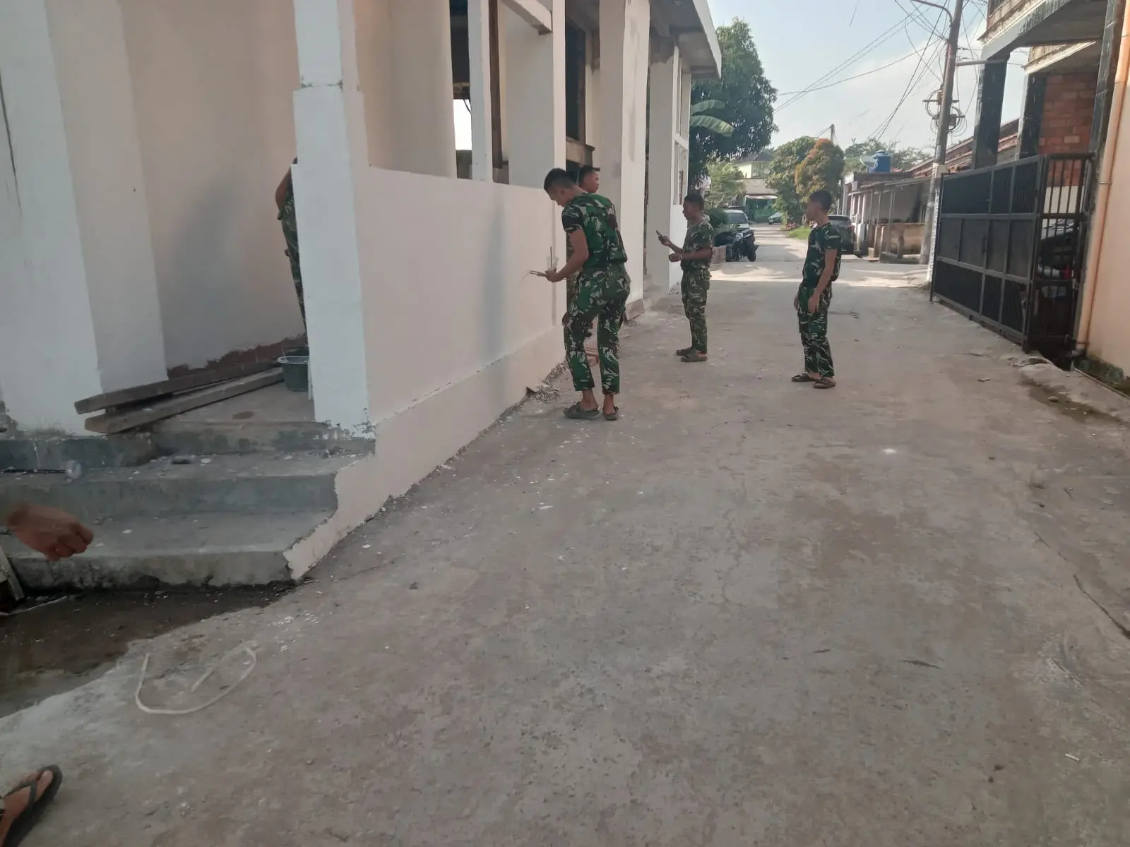 TMMD ke-129 Kodim 0418/Palembang Rampungkan Finishing Mushala Baitul Makfurin di Talang Jambe, 11 Personel TNI Dikerahkan