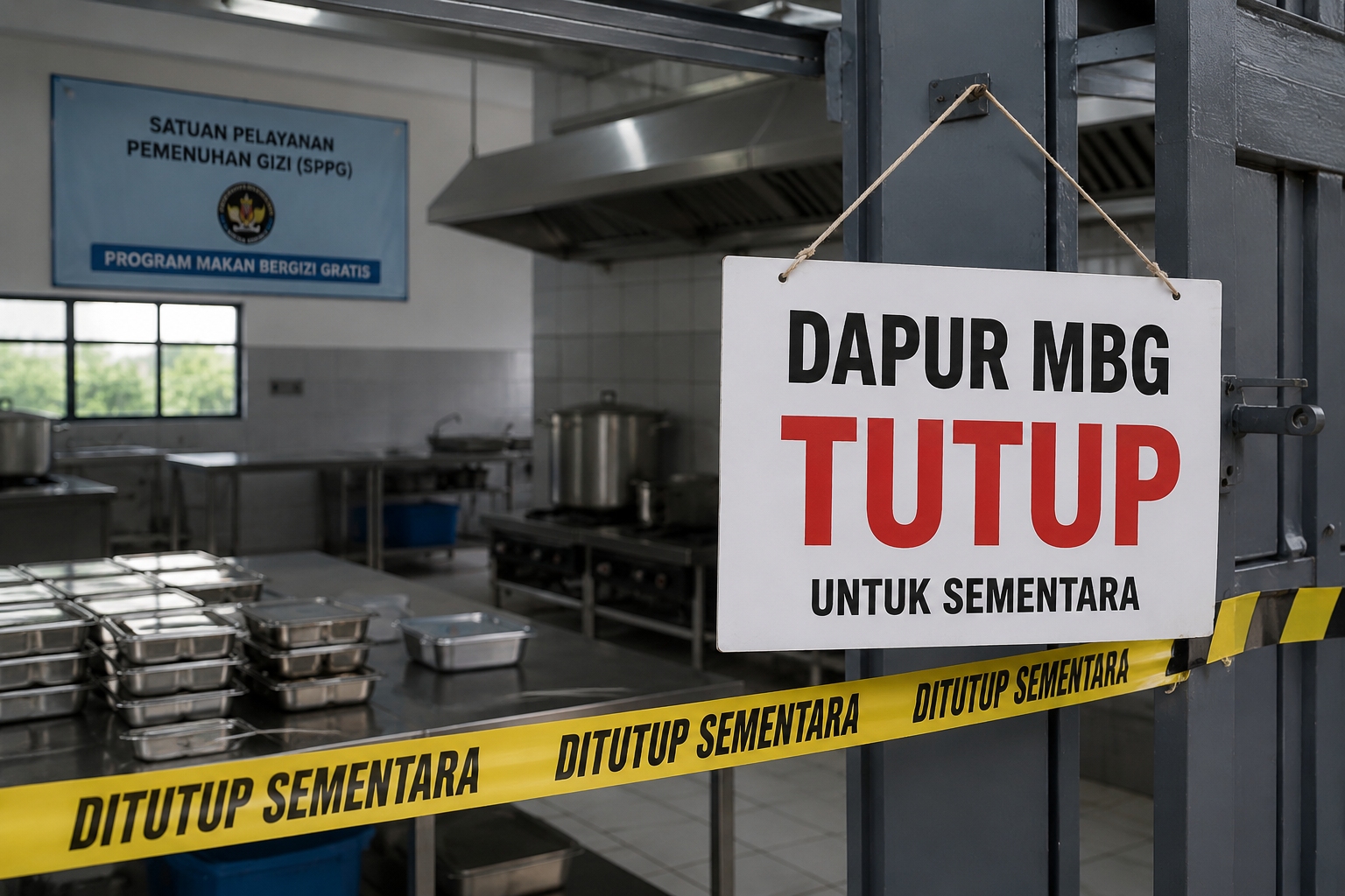 Dapur MBG di Blora Setop Beroperasi, Kepala SPPG M. Abdul Toha Hilang Tanpa Pamit Sejak Senin