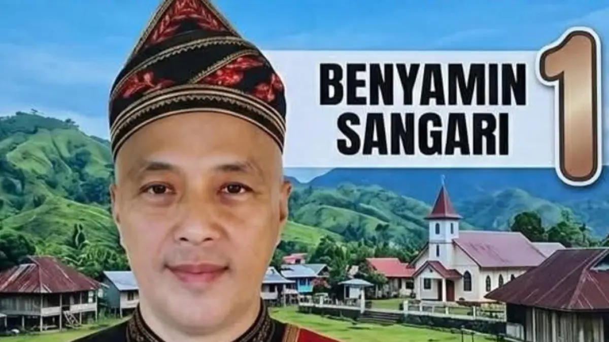 Benyamin Sangari Calon Hunggua Nomor Urut 1 di Desa Kalawiran Minahasa, Sosok Pemimpin yang Dikenal Bersih dan Dekat Warga