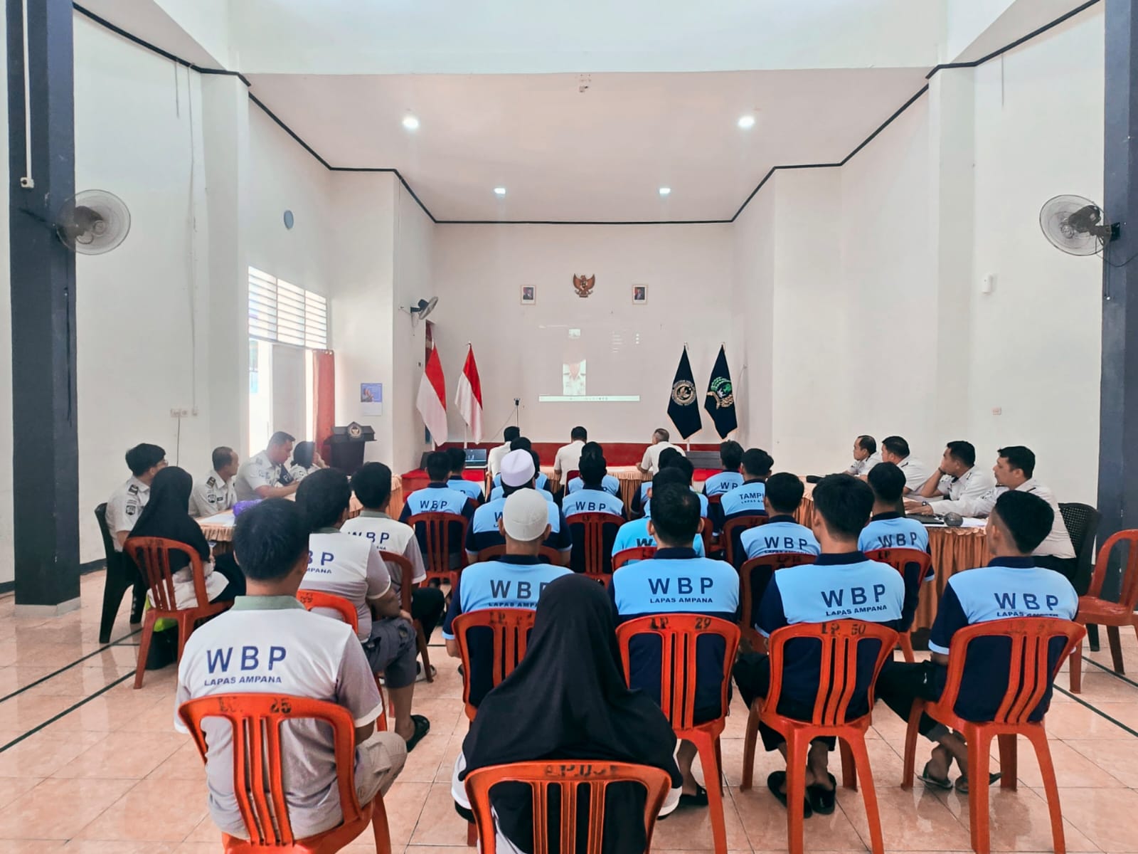 17 Warga Binaan Lapas Ampana Diusulkan Dapat Remisi Umum 17 Agustus 2026, 5 Lainnya Ajukan Pembebasan Bersyarat