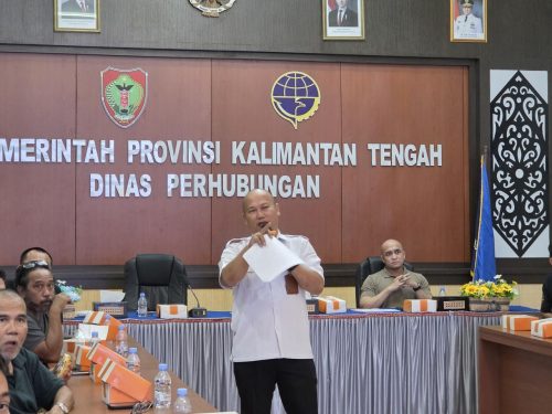 Dishub Kalteng Perkuat Regulasi Angkutan Penumpang, Legalitas Usaha Jadi Kunci Keselamatan