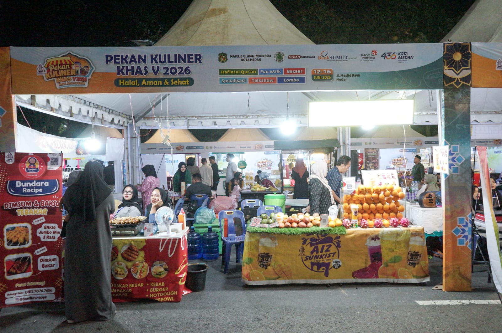 Walikota Medan Rico Waas Buka Pekan KHAS V 2026, 68 Stan UMKM Siap Manjakan Pengunjung dengan Ikon Kuliner Khas
