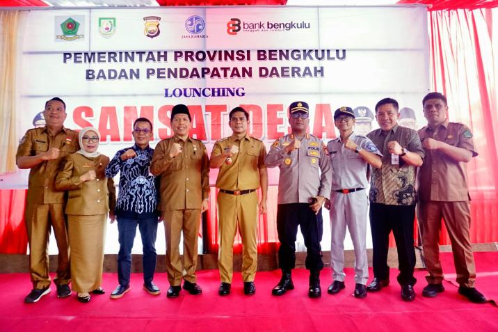Plt Bupati Rejang Lebong Resmikan Samsat Desa di Padang Ulak Tanding, Warga Tak Perlu Lagi ke Curup Bayar Pajak