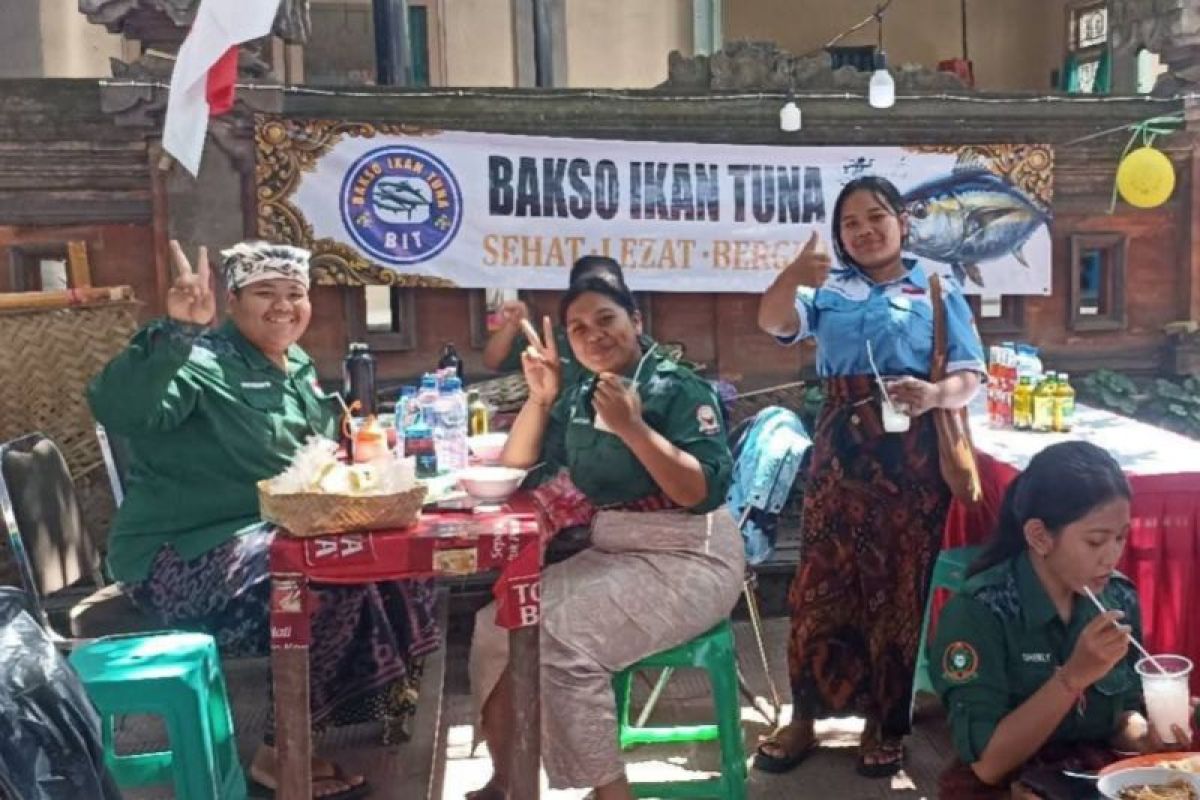 Bakso Ikan Tuna Khas Buleleng Laris Manis di Buleleng Festival 2026, Omzet Pelaku UMKM Tembus Puluhan Juta Rupiah