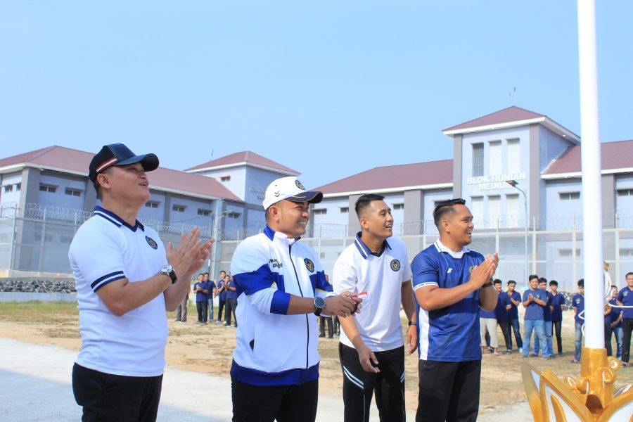 81 Tahun Indonesia Merdeka, Kakanwil Ditjenpas Jambi Buka Pekan Olahraga dan Seni di Lapas Jambi
