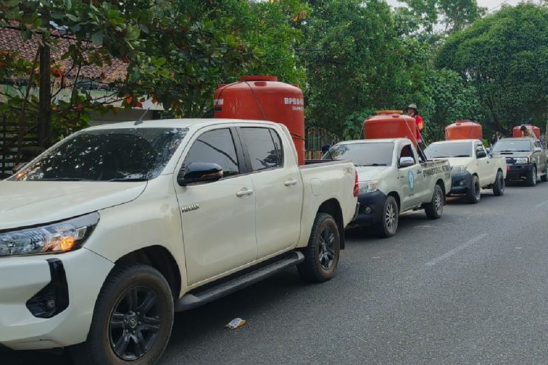 Bupati Kotim Kerahkan Seluruh OPD Pasok Air ke Lokasi Karhutla, 401 Kejadian dan 6.139 Titik Panas Tercatat