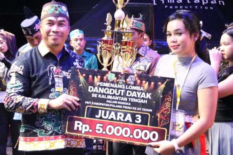 115 Peserta dari 5 Kabupaten Ikuti Lomba Dangdut Dayak di Pulang Pisau, DKD Targetkan Regenerasi Seniman Lokal