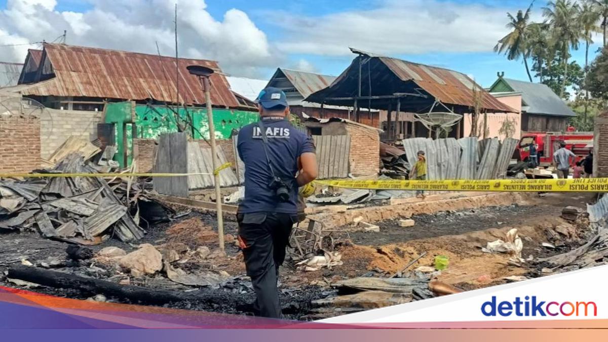 Kebakaran 17 Rumah di Bima Diduga Disengaja, Polisi Selidiki Aksi Pria Berinisial H yang Nekat Bakar Adik