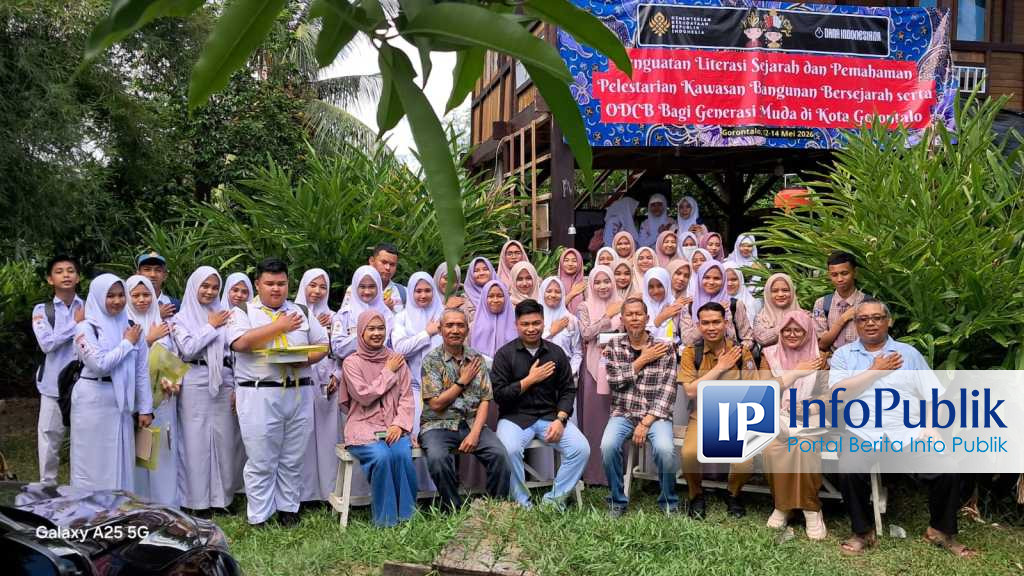 Arkeolog BRIN Peringatkan Ancaman Kepunahan Bangunan Bersejarah di Gorontalo, 50 Pelajar Ikuti Literasi Sejarah