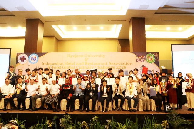 Hyejeon University Korea Selatan Gelar Kompetisi Kuliner Global Challenge 2026 di Medan, Hadirkan Alumni Chef Ternama