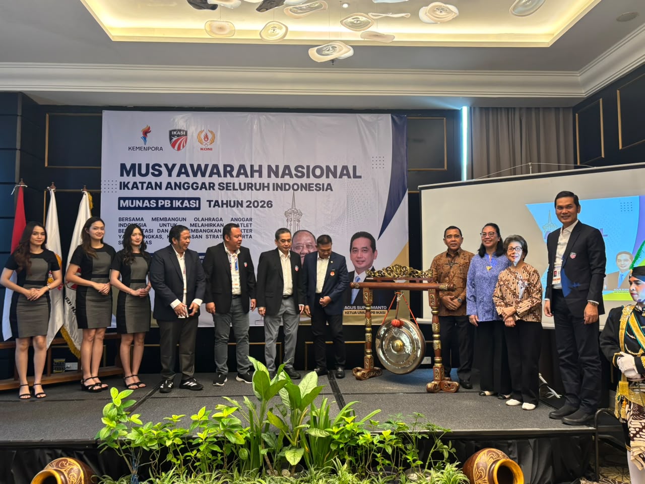 Sekda Aceh M. Nasir Hadiri Munas PB IKASI 2026, Agus Suparmanto Kembali Pimpin untuk Keempat Kalinya