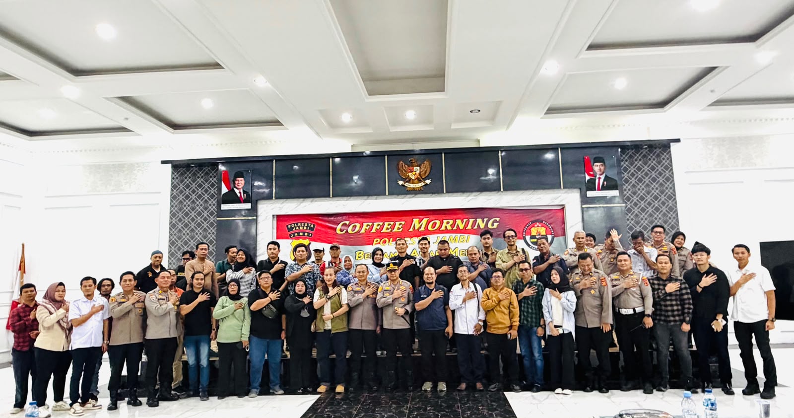Kapolresta Jambi Kombes Ananto Herlambang Perkuat Sinergi dengan Insan Pers demi Jaga Kamtibmas