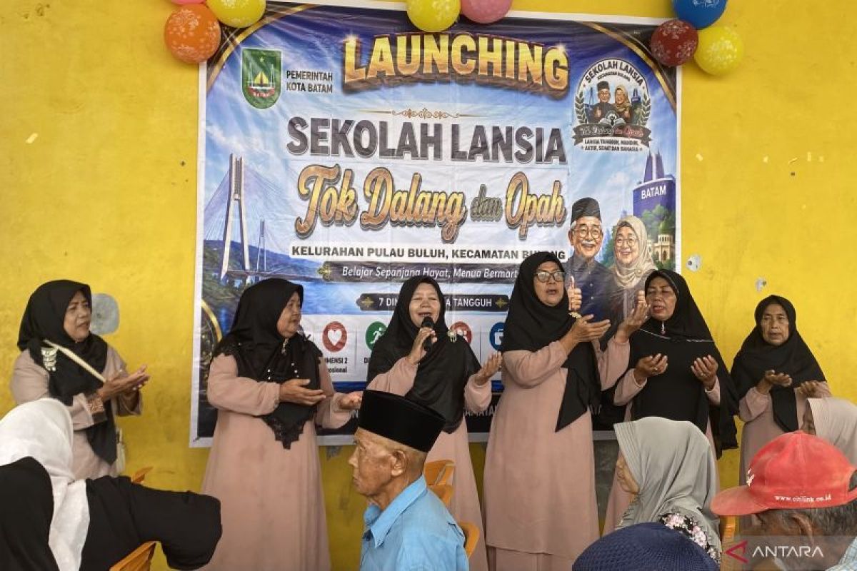 Pemkot Batam Luncurkan Sekolah Lansia ‘Tok Dalang dan Opah’ di Pulau Buluh, 30 Warga Ikut Angkatan Pertama