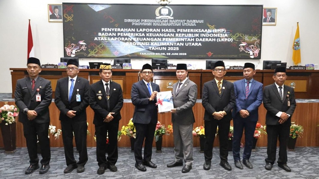 Pemprov Kaltara Kembali Raih WTP ke-12 dari BPK, Ketua DPRD Sorot 5