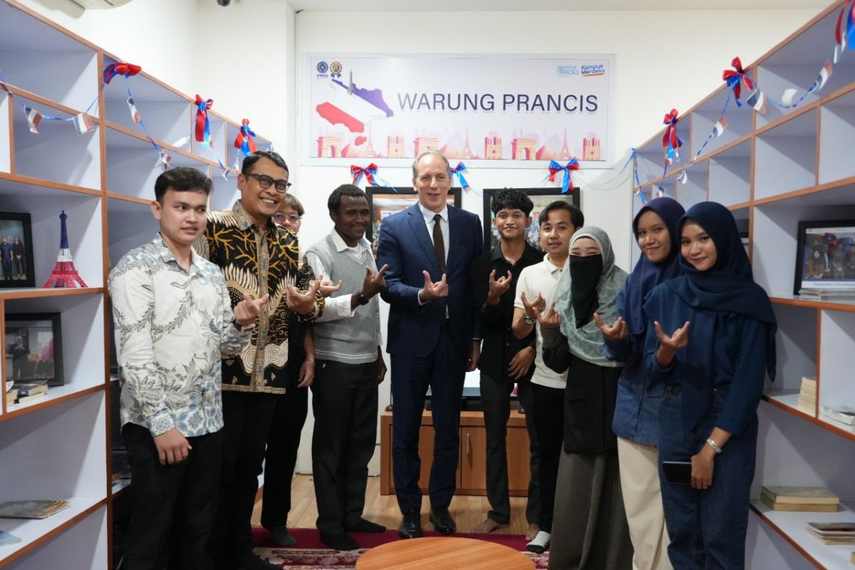 Dubes Prancis Kunjungi UMSU Medan, Tawarkan Beasiswa LPDP dan Program Master Berbahasa Inggris