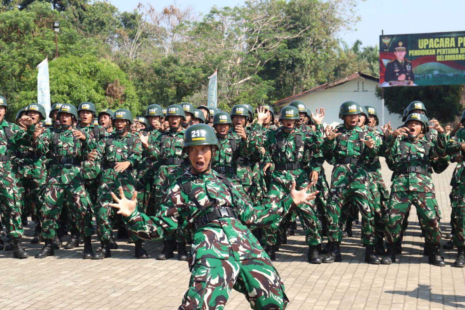 365 Calon Prajurit Siswa Mulai Dikmaba Infanteri Gelombang II 2026 di Rindam II Sriwijaya Lahat
