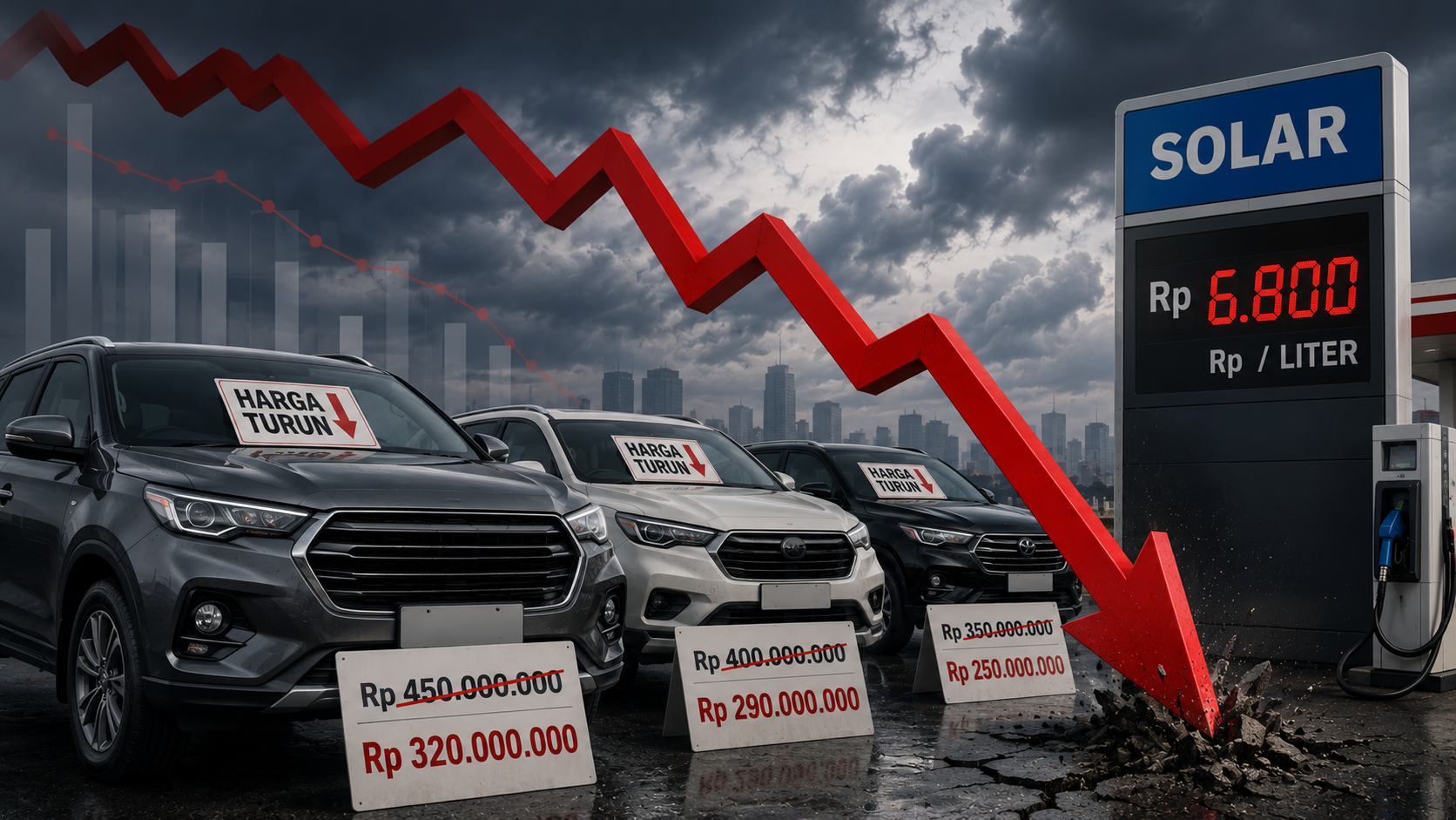 Harga Mobil Diesel Bekas Anjlok Imbas Kenaikan Solar Non-Subsidi Mei 2026