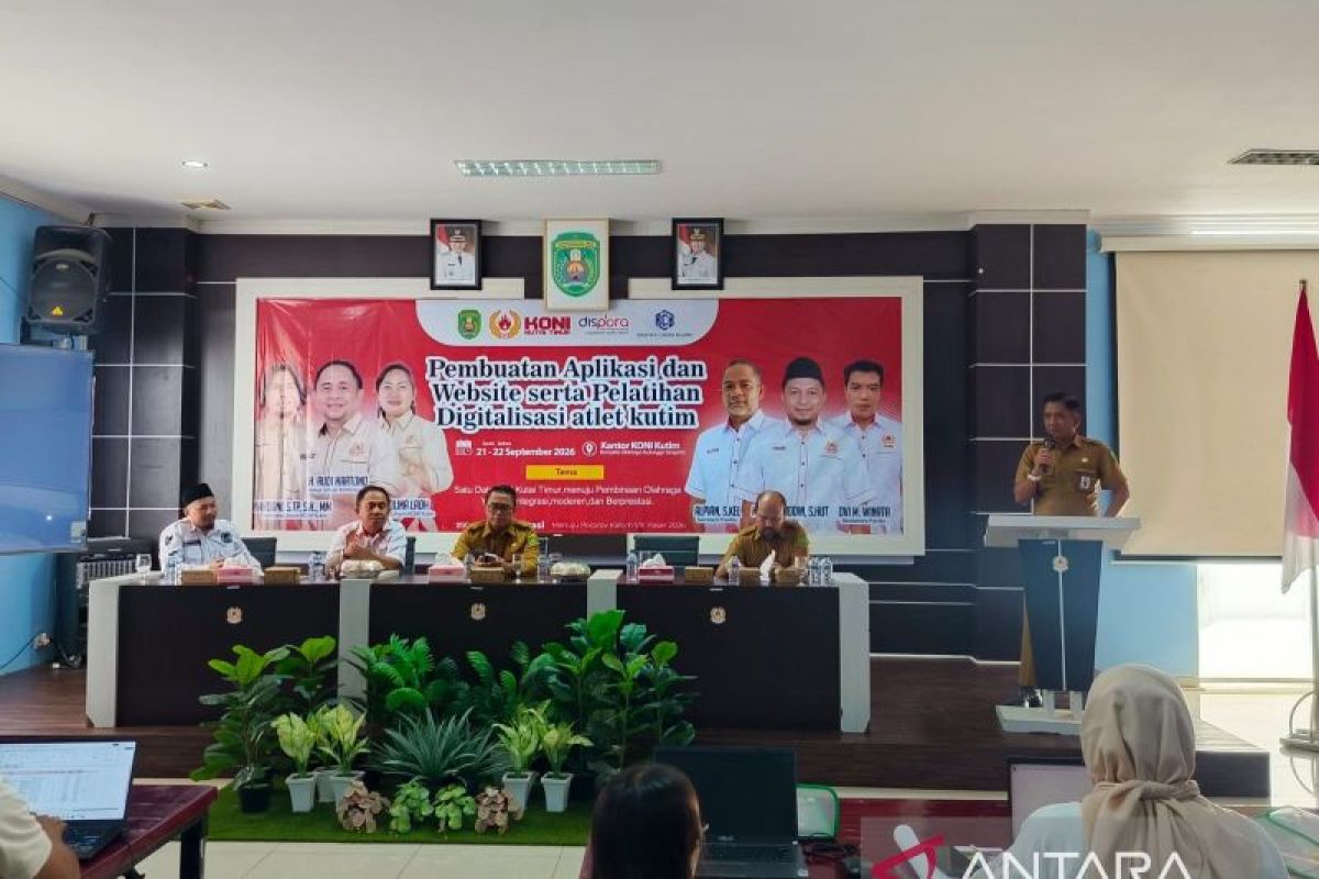Dispora dan KONI Kutim Digitalisasi Pendataan Atlet, Basis Data Diperbarui Berkala